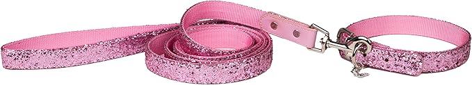 Dolly Doggy Parton Dog Harnesses and Leash/Collar Set Collection, Pink Dolly's Pretty Little Set, X-Large