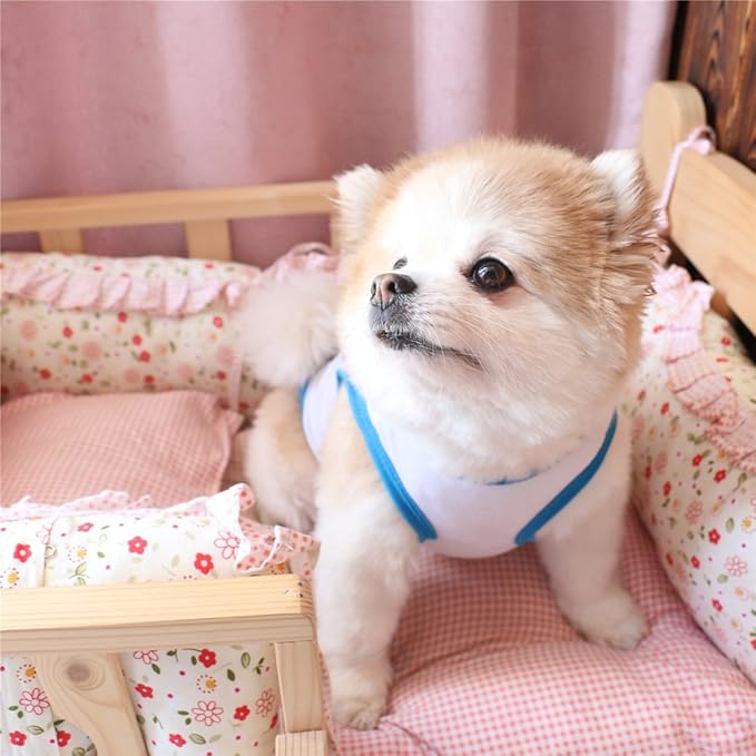 Dog Clothes Girl Pet Cat Clothes Puppy Sweater Summer Tshirts Dachshund Dogs Clothing Female Chihuahua Puppy Apparels