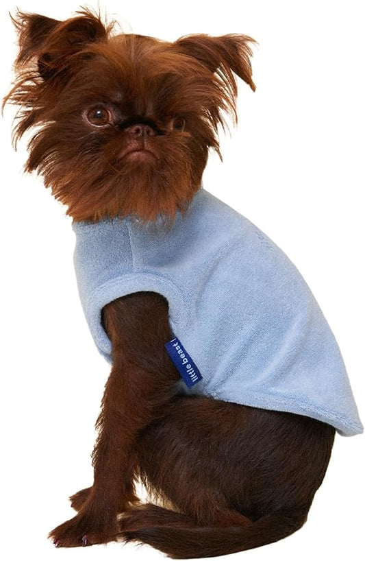 Little Beast Dog Clothes, Pet Clothes for Large, Medium and for Small Dogs (Dog Shirts Come in Multiple Colors and Styles) - Size: XX-Small Dogs, Blue