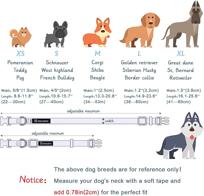 Maca Bates Shark Dog Collar with Breakaway Bow Tie Boetie Puppy Collar with Metal Buckle Cute Pink Adjustable Wide Soft for Small Medium Large Dogs for Girl Boy Pets