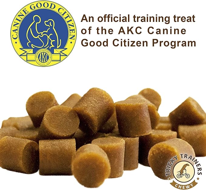 Cloud Star Tricky Trainers Chewy & Grain Free, Low Calorie Dog Training Treats, Baked in the USA