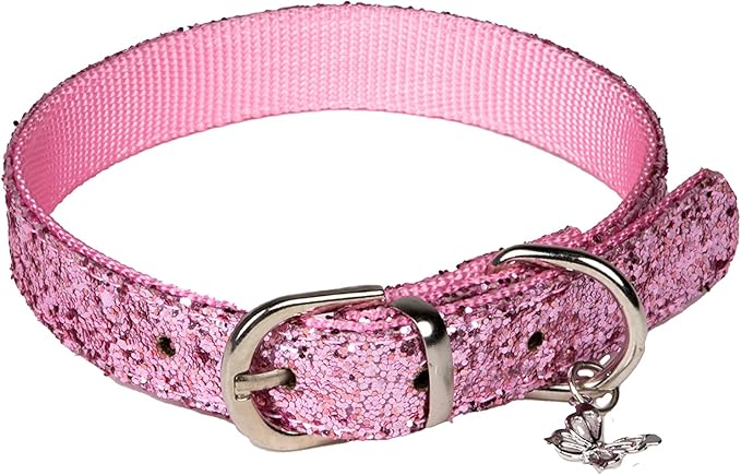 Dolly Doggy Parton Dog Harnesses and Leash/Collar Set Collection, Pink Dolly's Pretty Little Set, X-Small