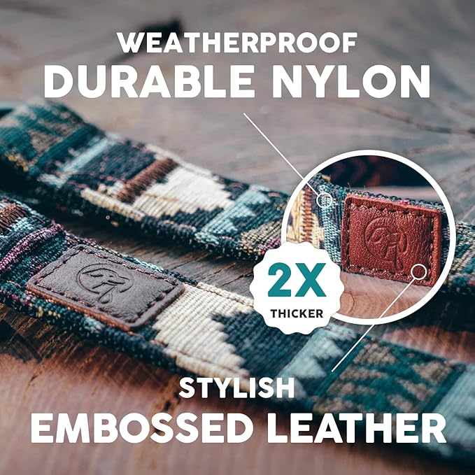 Embark Urban Dog Collar – Stylish & Durable Nylon Dog Collar, Medium Sized Dog with Strong Buckles. Adjustable for Medium Dog