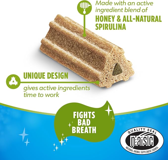 DentaLife ActivFresh Pack of 2 Dog Chews for Small Dogs, Dental Chеws to Freshen Breath, Chicken Flavor, 13.5 oz. each, 45 Chеws each/90 Total Chews - 45 ct. Pouch