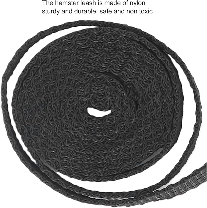 Hamster Harness and Leash Set No Pulling Guinea Pig Striped Harness Hamster Harness Vest or Ferret, Iguana, Hamster, Bearded Dragon Green