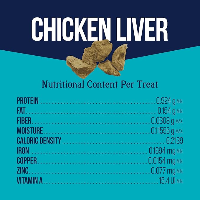 Stewart Freeze Dried Treats 3 oz Chicken Liver