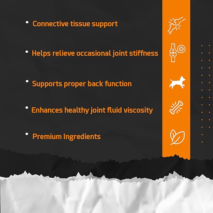 PointPet Glucosamine for Dogs, 120 Count - Peanut Butter & Pumpkin Flavor Hip and Joint Supplement - Mobility Soft Chews with Chondroitin & MSM with Omega 3