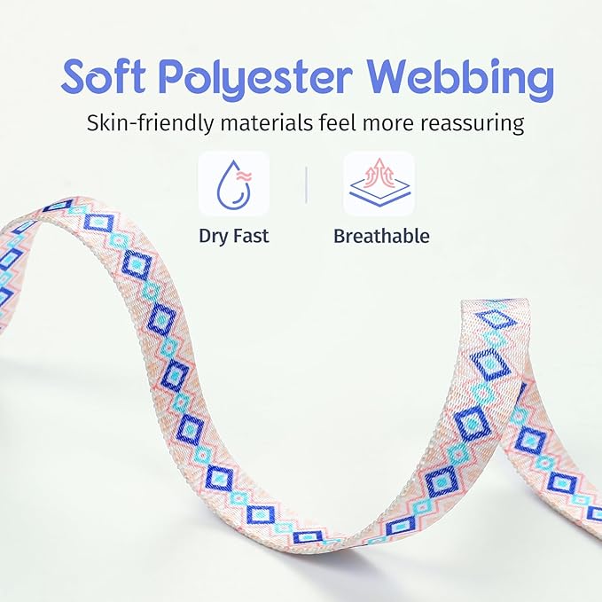 Dooradar Cat Harness and Leash, Escape Proof Adjustable Kitten Vest, Lightweight Soft Pet Straps, Easy Wearing for Small Medium Kitty Safe Walking Travel Control, White, S