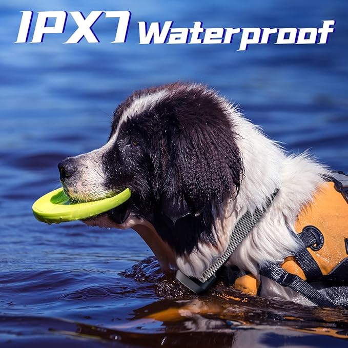 Dog Training Collar with 3300Ft Remote Range 4 Training Modes for Large Medium Small Dogs Rechargable Waterproof Electric Collar with Remote