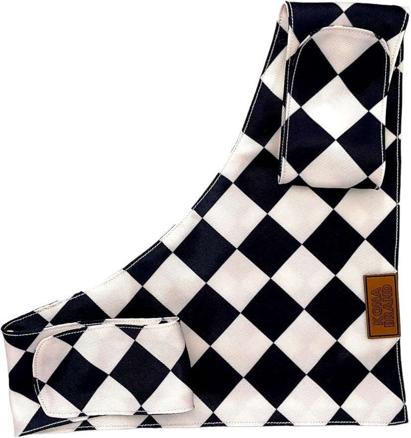 KonaBrandCo- Premium Handmade Dog Bandana | Dual Layered Silky Durable Polyester Fabric | Adjustable Fit Custom Shape- Won't Roll (Large, OLLIE)