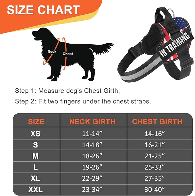 Essential Dog Harness, No Pull Pet Harness with 3 Side Rings for Leash Placement, No Choke, Reflective, Adjustable Pet Vest, Easy On-Off & Improved Control Handle, Training, Walking, Running