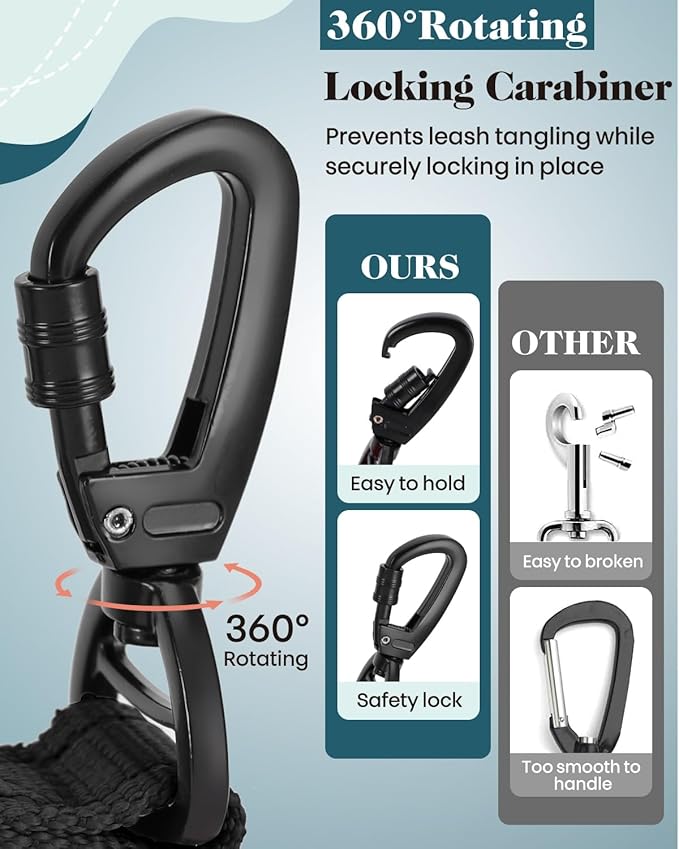 Reflective Service Dog in Training Vest Harness Leash Set for Medium Large Dogs, Adjustable Heavy Duty Black Padded Dog Harness, with Front Clip and Metal Buckles Do Not Pet for Training, Hiking