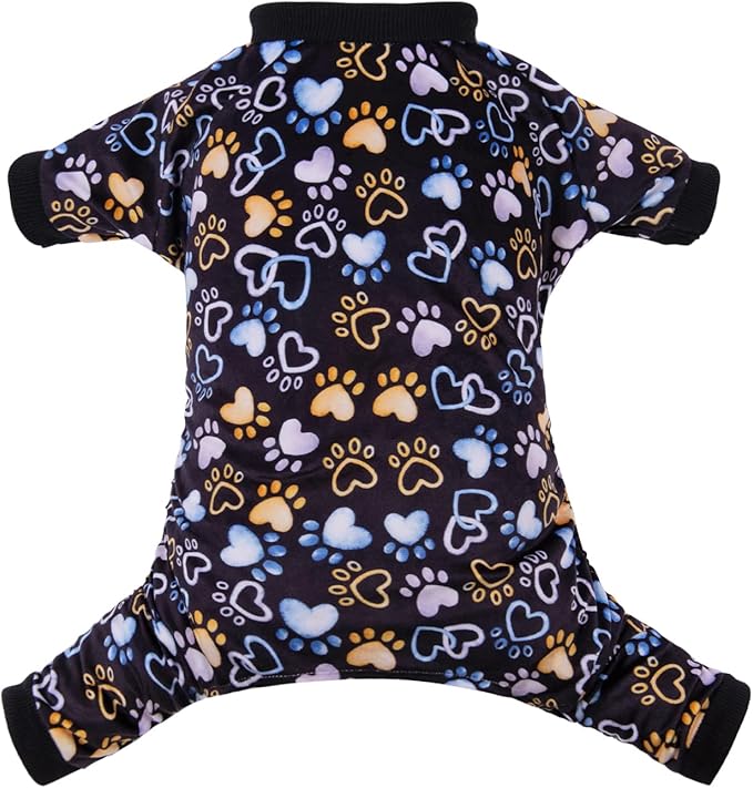 CuteBone Dog Pajamas Costumes Fleece Pet Clothes Puppy Onesie Winter Holiday Cute Cat Jammies Keep Your Pet Warm in The Cold Weather P220XL