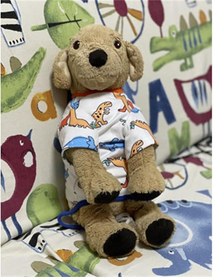 Dog Clothes Puppy Cute Dinosaur Shirt Pet Cotton Shirt Dog Vest Cat Clothes Dogs Boy Girl T Shirts for Small Dog Cat Teacup Chihuahua Yorkie (Dino Shirt, X-Large)