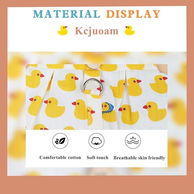 Guinea Pig Clothes,Soft Bunny Ferret Clothes with Pet Rabbit Harness and Leash Mini Hat Bag Cute Brooch for Kitten Small Animal Collars