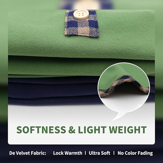 KYEESE 2Pack Dog Shirt Sleeveless Puppy T Shirt Pet Sweatshirt Fleece Canine Coats Lightweight Dog Clothes Vest Soft Sweater for Small Pups, Navyblue+Green, X-Large