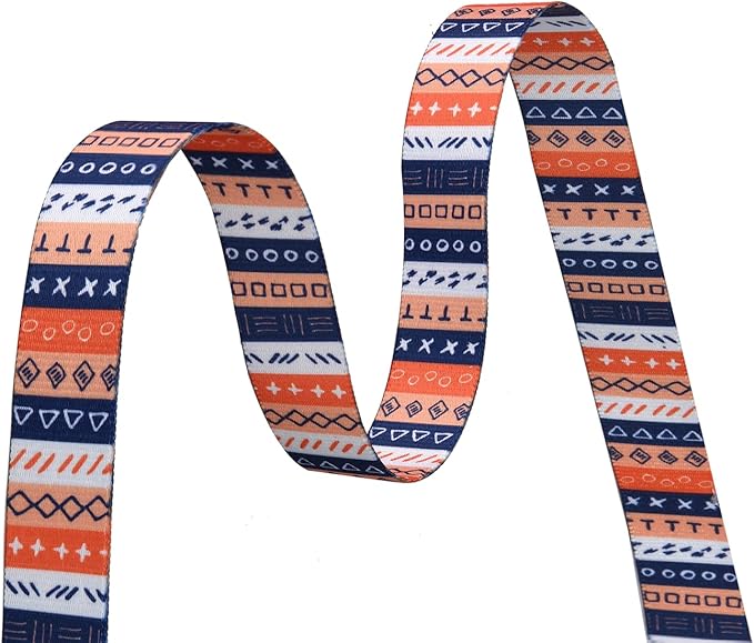 Dog Collar with Bohemia Floral Tribal Geometric Patterns - Soft Ethnic Style Collar Adjustable for Small Medium Large Dogs(Simple Symbols,XS)