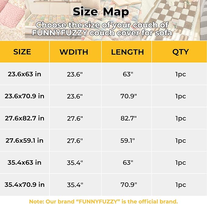 FUNNY FUZZY Pet Couch Covers for Sofa, Couch Covers for Dogs Washable Dog Couch Cover Protector Furniture Sofa Covers for Dog Handmade Pure Cotton Pet Bed Mat (Morocco Blue, 27.6"×70.9")