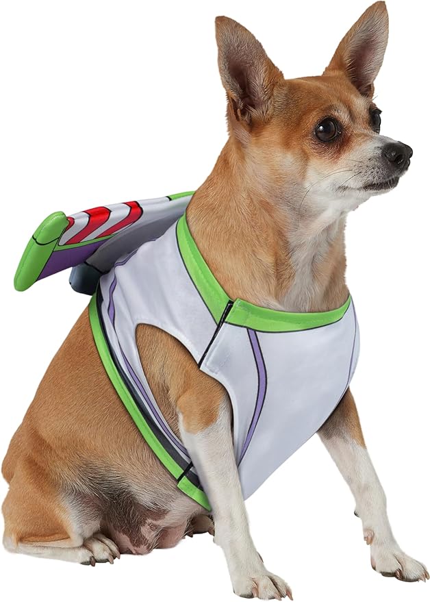 Rubie's Disney Toy Story Buzz Pet Accessory and Toy Bundle, As Shown, Small/Medium