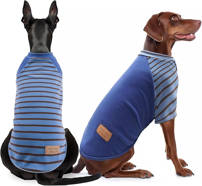 KYEESE 2Pack Dog Sweaters Comfort Pet Sweaters for Large Dog Stretchy Pets Sweater Large Size Dogs Pets Coats Dogs Clothes Soft Fleece Pet Sweater Pets Sweatshirt