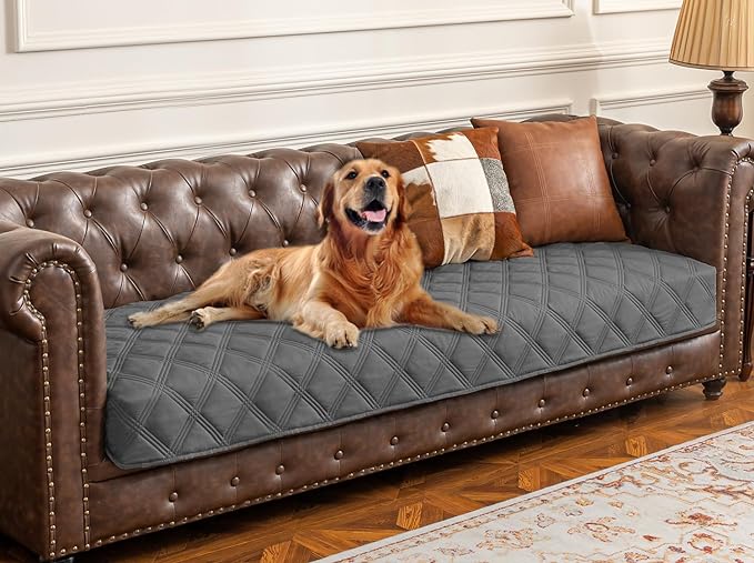 Ameritex Waterproof Dog Bed Cover Pet Blanket with Anti-Slip Back for Furniture Bed Couch Sofa