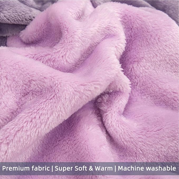 FabriCastle Dog Hoodie Sweater for Small Dogs Boy and Girl, Small Dog Clothes XS XXS Puppy Sweatshirt, Pet Outfit, Cat Clothing Super Soft Warm Snap On Closure (Lavender-Purple, X-Small)