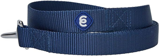 Blueberry Pet Essentials Durable Classic Dog Leash | Basic Nylon Dog Leash | 4ft. x 1" Large Dog Leash | True Navy Dog Leash | Standard Dog Leashes & Lightweight Dog Leash for Training