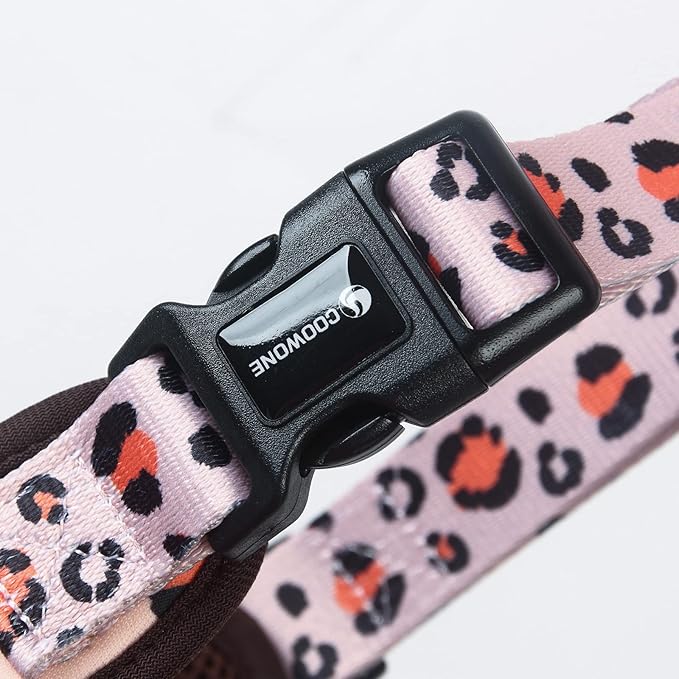 Dog Harness and Leash Set, Adjustable Dog Harness, Dog Leash, No Pull No Choke Puppy Harnesses for Walking Training for Small, Medium, Large Pet