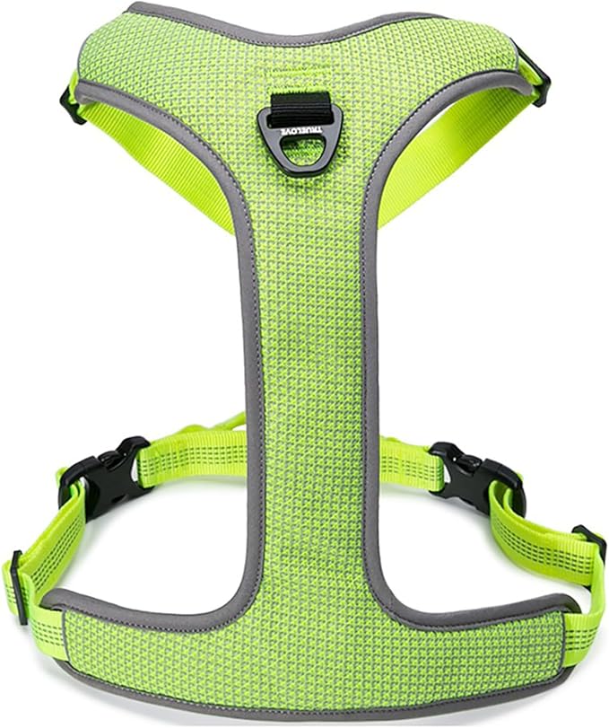 TRUE LOVE Dog Harness Outdoor Adventure II Reflective Vest with 2 Leash Attachments Matching Leash and Collar Available TLH6071