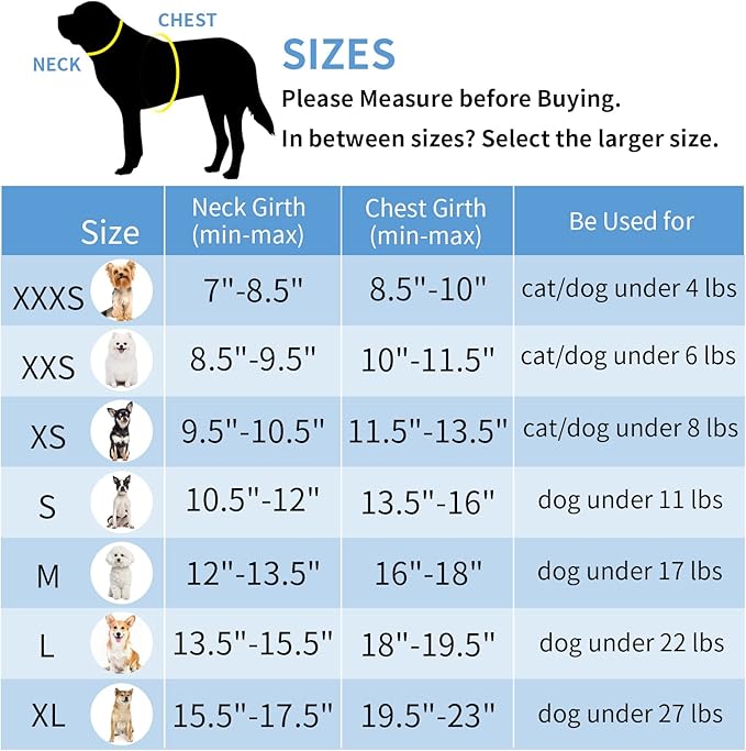 AIITLE Easy Walk Dog Harness and Leash Set - Pet Supply No Pull, Step in Adjustable Dog Harness with Padded Vest for Spring, Dog Harness No Choke Over, Easy to Put on Medium Dogs Black L