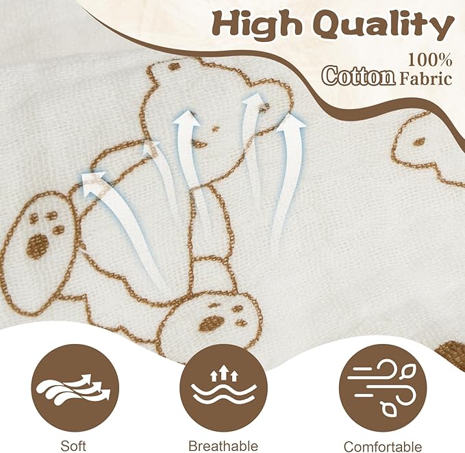 CuteBone Cotton Dog Dress Bear with Leash Ring & Sleeve Ruffles, Soft & Breathable, Stylish Pet Clothes Outfit for Small Dogs, Comfortable & Easy to Wear CFX02L