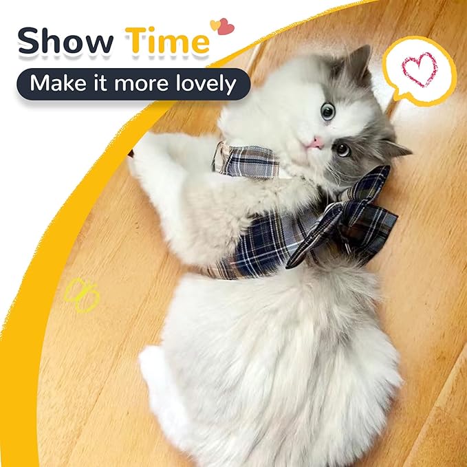 Small Dog Harness with D-Ring, Soft Mesh, Adjustable - Set Includes Puppy Pet Harness and Leash