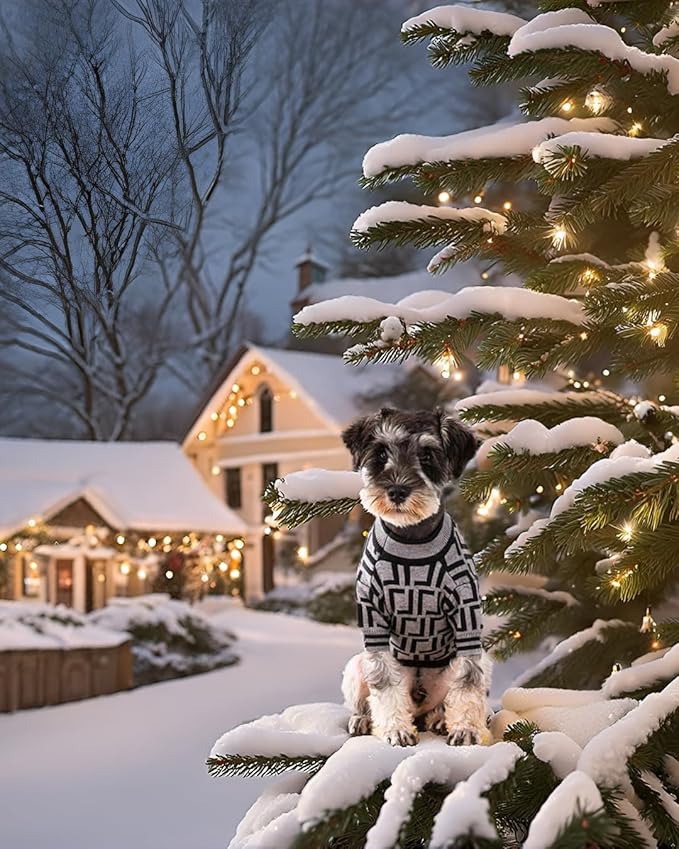 Designer Dog Clothes Sweater Shirt Outfit Small XS Teacup Cute Dogs Puppies French Bulldog Dachshund Chihuahua Cats Maltese Boy Girl (X-Large, FurdiGray)