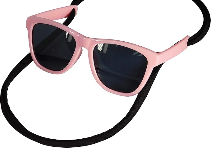 G014 Dog Cat Pet 80s Sunglasses Goggles for Small Breeds up to 15lbs (2-Pack Black+Pink)