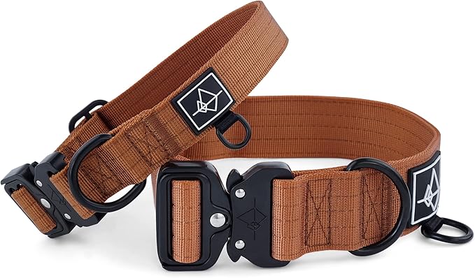 Made to ROAM Premium Dog Collar - Adjustable Heavy Duty Nylon Collar with Quick-Release Metal Buckle (Nevada Evening, Classic Size 1)