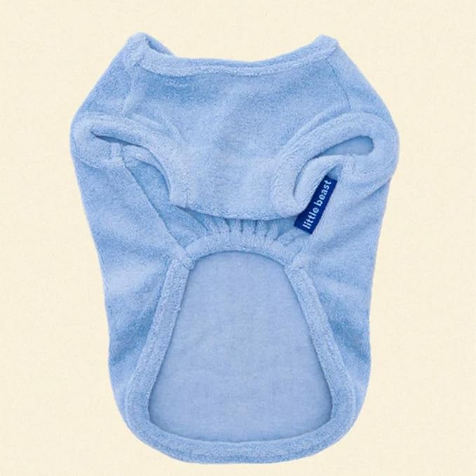 Little Beast Dog Clothes, Pet Clothes for Large, Medium and for Small Dogs (Dog Shirts Come in Multiple Colors and Styles) - Size: XX-Small Dogs, Blue