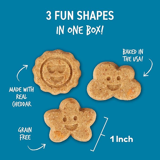Cloud Star Wag More Bark Less Soft Chews Grain Free Dog Treats, Cheddar Cheese, 5 oz. Pouch