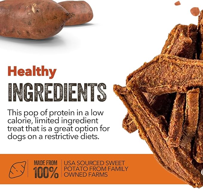 Gaines Family Farmstead Salmon & Sweet Potato Fillets, All-Natural Dog Treats – Wild Caught Alaskan Salmon, Soft Chew, Limited Ingredients, Healthy Snack for Dogs, 40 oz Pouch