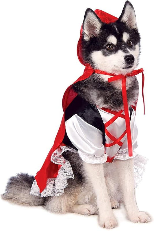 Rubie's Red Riding Hood Pet Costume, Small, Multicolor (580245 S)
