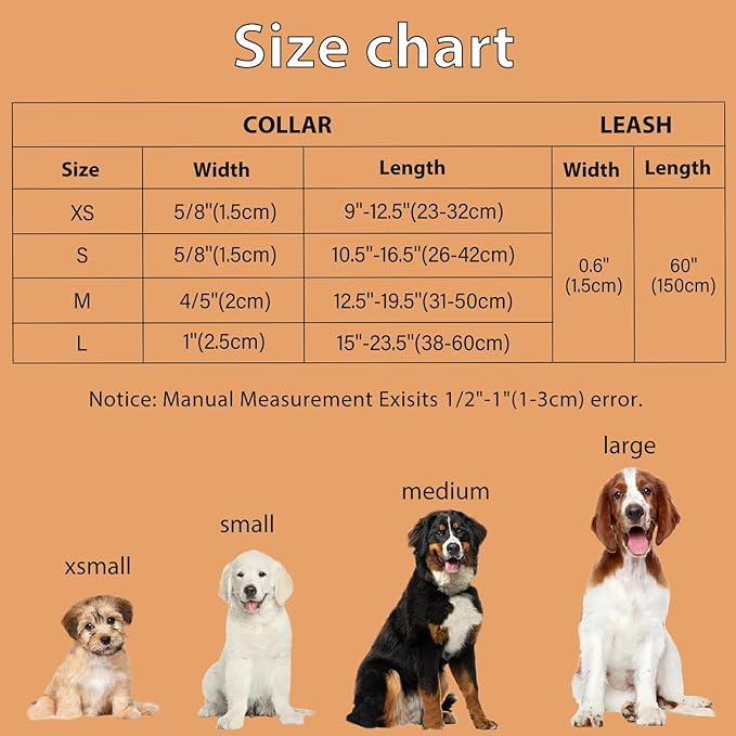 Dog Collar and Leash Set Adjustable Girls Puppy Floral Collars with Bow Tie for Small Medium Large Dogs(XS, Feather)