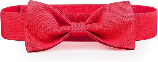 Segarty Dog Bowties for Extra Large Dogs, Adjustable Red Bowtie Collar, Durable Dog Neck Tie Tuxedo Comfortable Cotton Pets Bow Grooming Accessories for Formal Wedding Holiday Birthday Valentines Gift