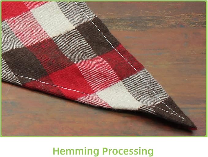 8 Pack Large Dog Bandanas, Reversible Plaid Dog Bandanas Boy Girl Painting Bibs Scarf Kerchief, Washable and Adjustable Spring Summer Fall Bandana for Dogs Cats Pets (XX-Large(80cm))