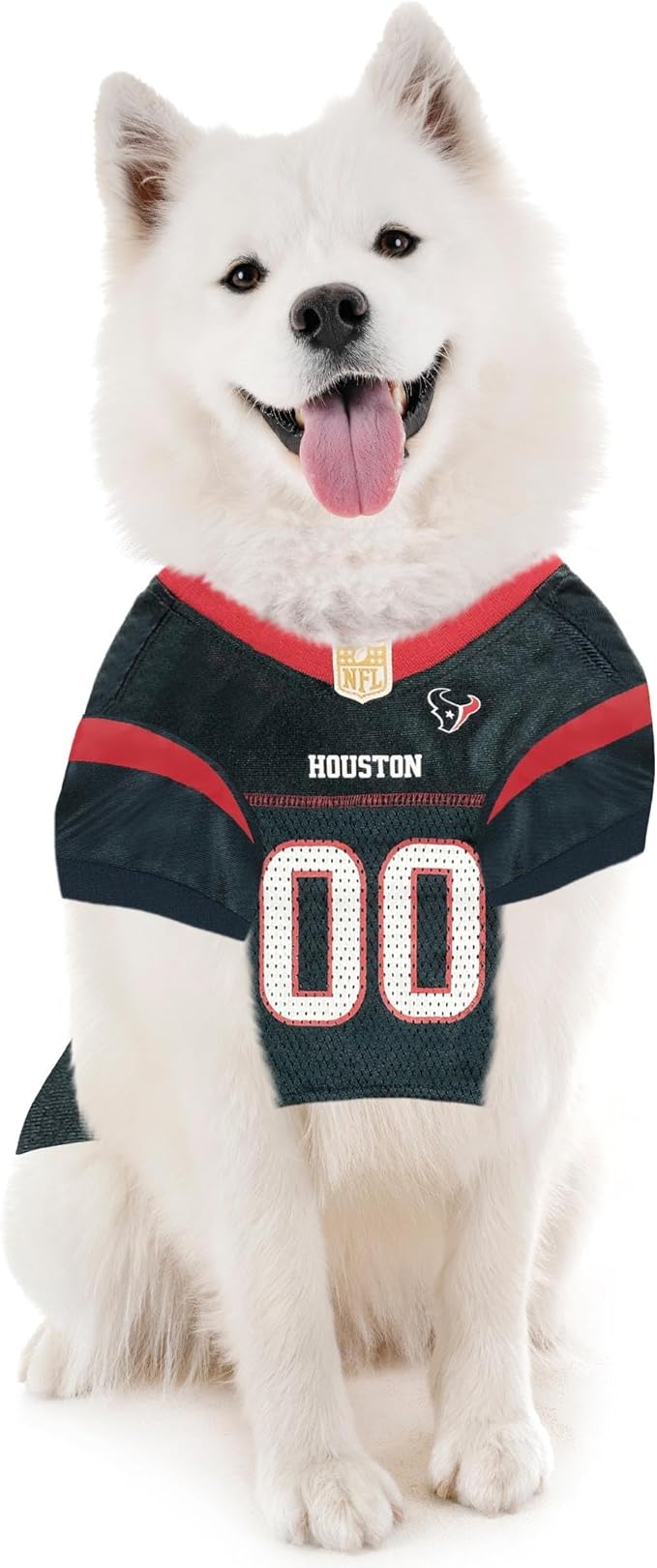 Pets First NFL Houston Texans Dog Jersey, Size X-Small - Best Football Jersey Costume for Dogs