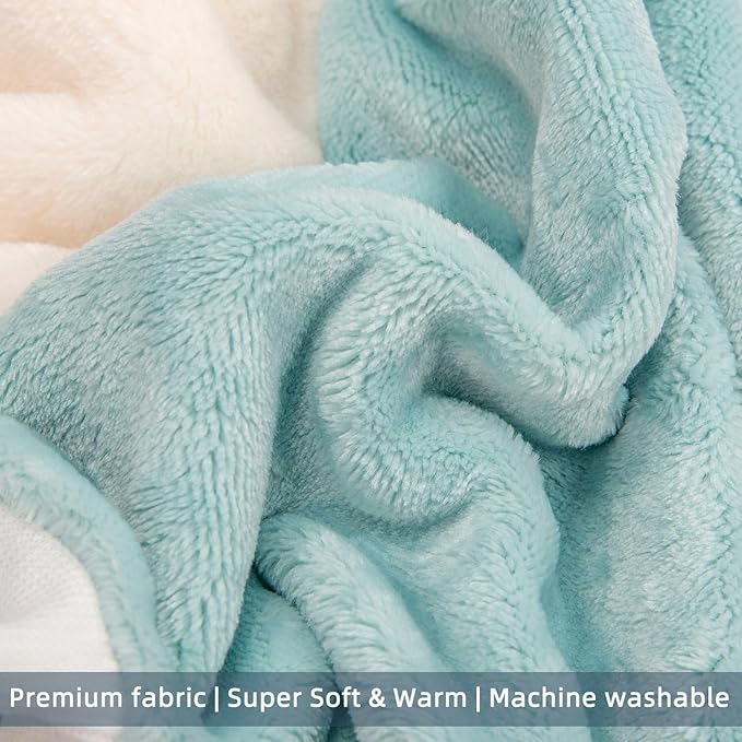 FabriCastle Dog Hoodie Sweater for Small Dogs Boy and Girl, Dog Clothes S XS XXS Puppy Sweatshirt, Pet Outfit, Cat Clothing Super Soft Warm Snap On Closure (Green-Cream, Small)