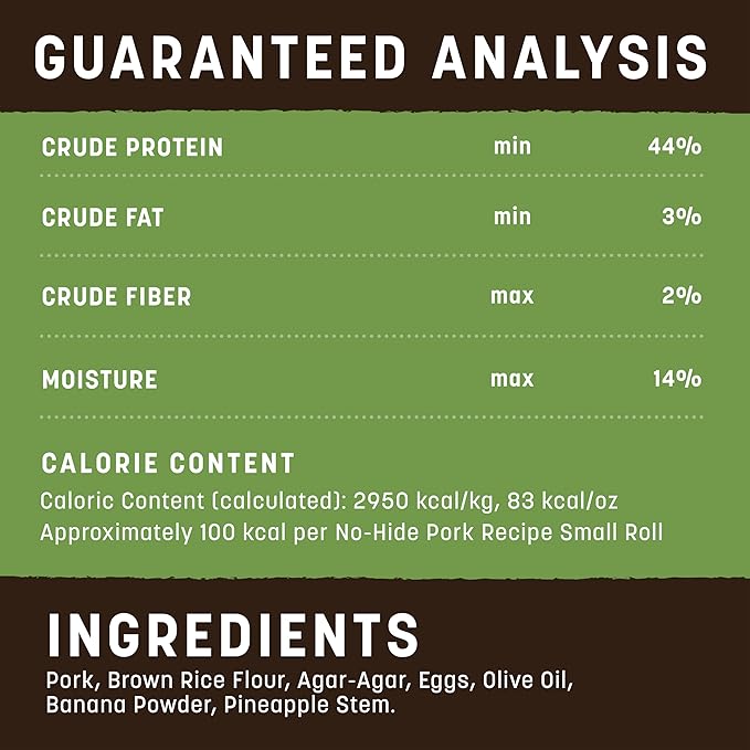 Earth Animal No Hide Small Long Lasting Dog Chew Rolls, Beef, 2 Count Pack of 3