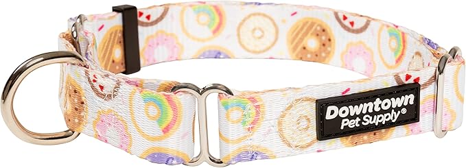 Downtown Pet Supply - Martingale Collar for Dogs - Big, Wide & Thick Dog Collar - Escape-Proof, Weatherproof, Durable and Comfortable - Donut - Extra Large