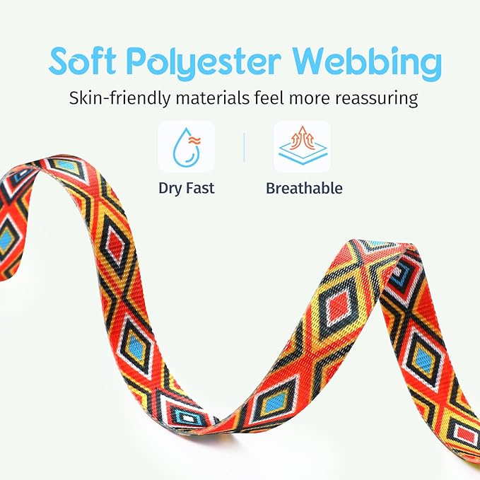 Dooradar Cat Harness and Leash, Escape Proof Adjustable Kitten Vest, Lightweight Soft Pet Straps, Easy Wearing for Small Medium Kitty Safe Walking Travel Control, Orange & Black, S