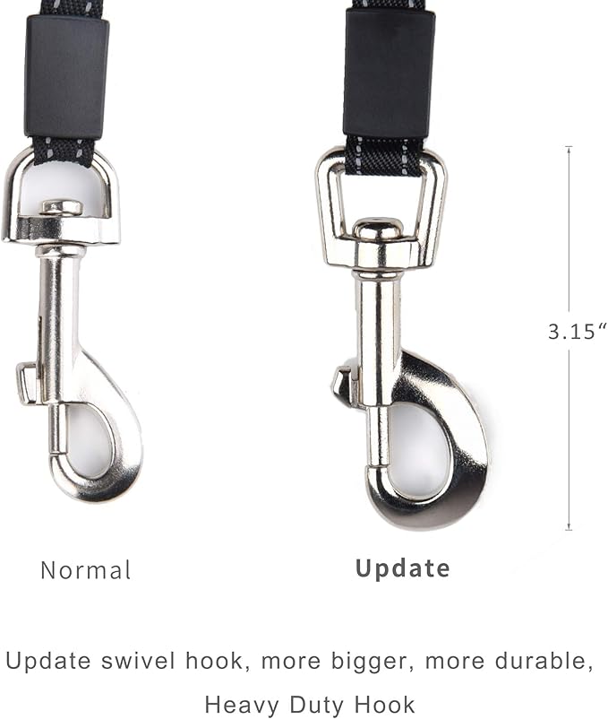 Fida Retractable Dog Leash, 16ft Heavy Duty Pet Walking Leash for X-Small/Small/Medium/Large Dog or Cat up to 110 lbs, Tangle Free. One-Hand Brake (Large, Coffee)