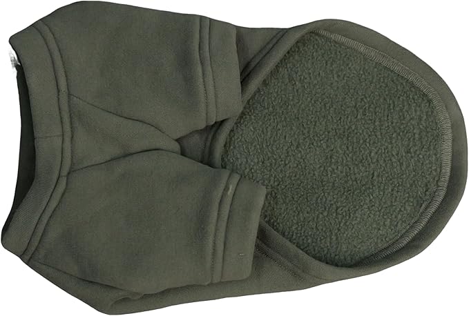 Lovelonglong Sweatshirt Cold Weather Pullover Autumn and Winter T-Shirts for Small Medium Large Size Dogs Army-Green S