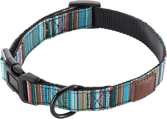 Embark Adventure Dog Collar – Stylish & Durable Nylon Dog Collars for Large Dogs, Comfortable Pet Collar, Collars for Large Breed Dogs with Strong Buckles. Adjustable Big Dog Collars for Large Dogs